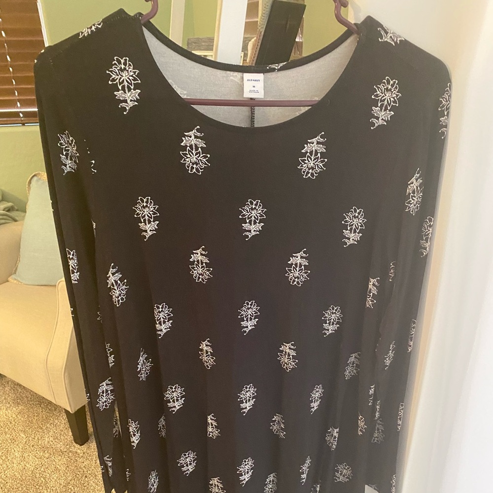 Black and white dress